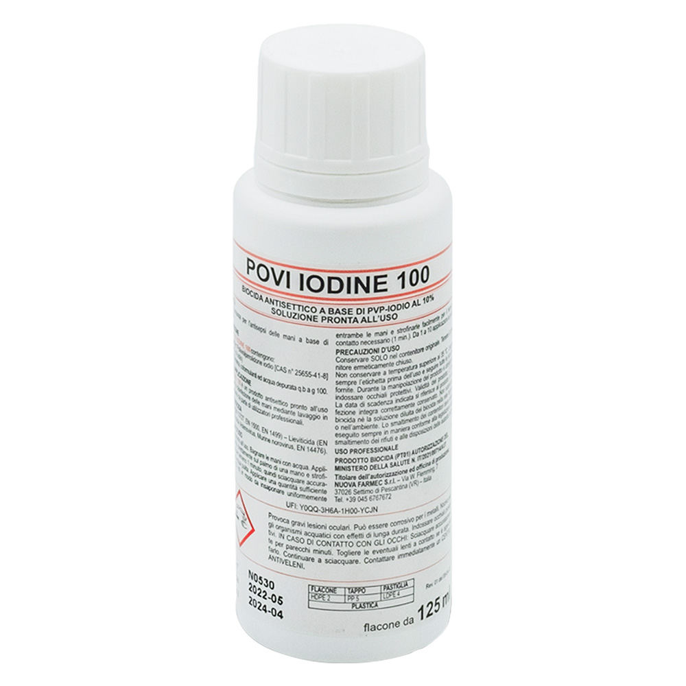 SOLUZIONE ACQUOSA 'POVI IODINE' ml. 125 - per allegato 2