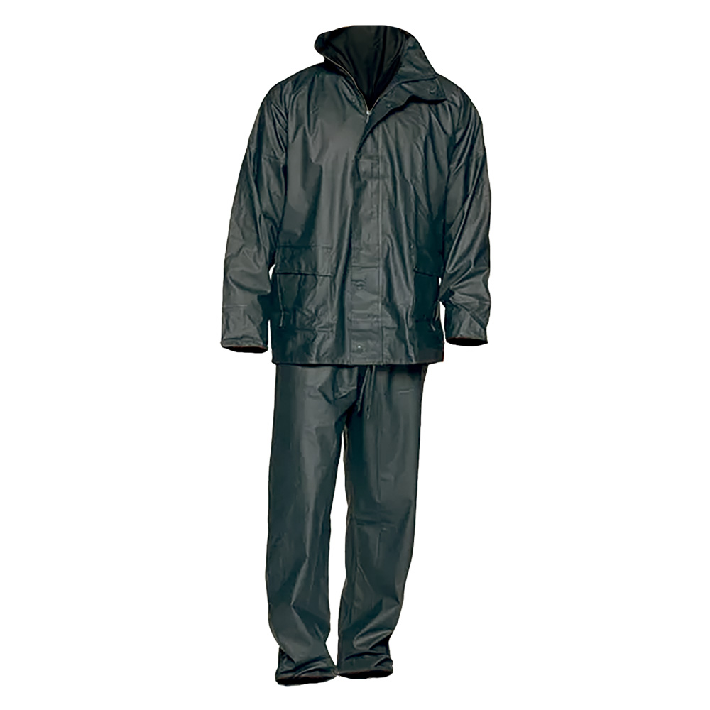 GIACCA E PANTALONE IMPERMEABILE  taglia XL - verde