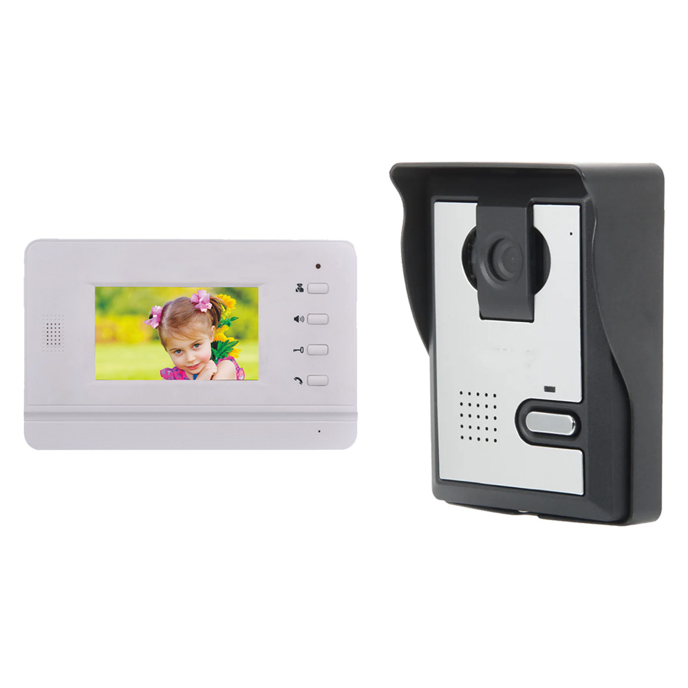 Videocitofono mono familiare con schermo da 4,3