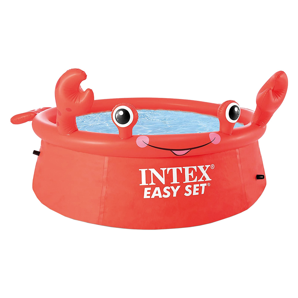 INTEX Piscina Gonfiabile Crab Easy Set Cm 183 X 51 - Capacità Lt 880 pvc 880 lt