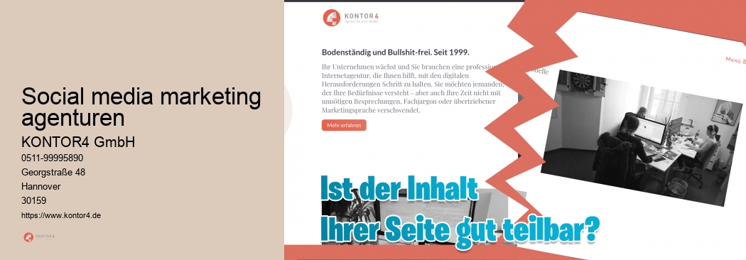 social media marketing agenturen