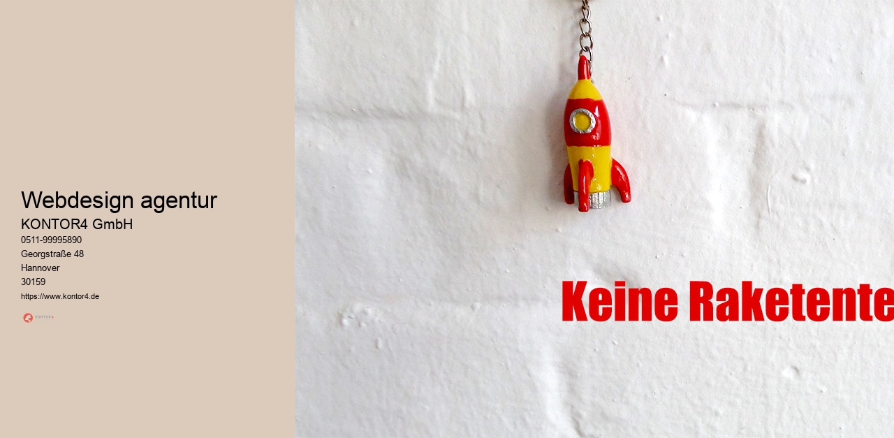 webdesign agentur