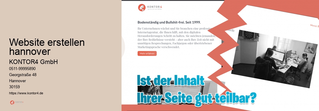 website erstellen hannover